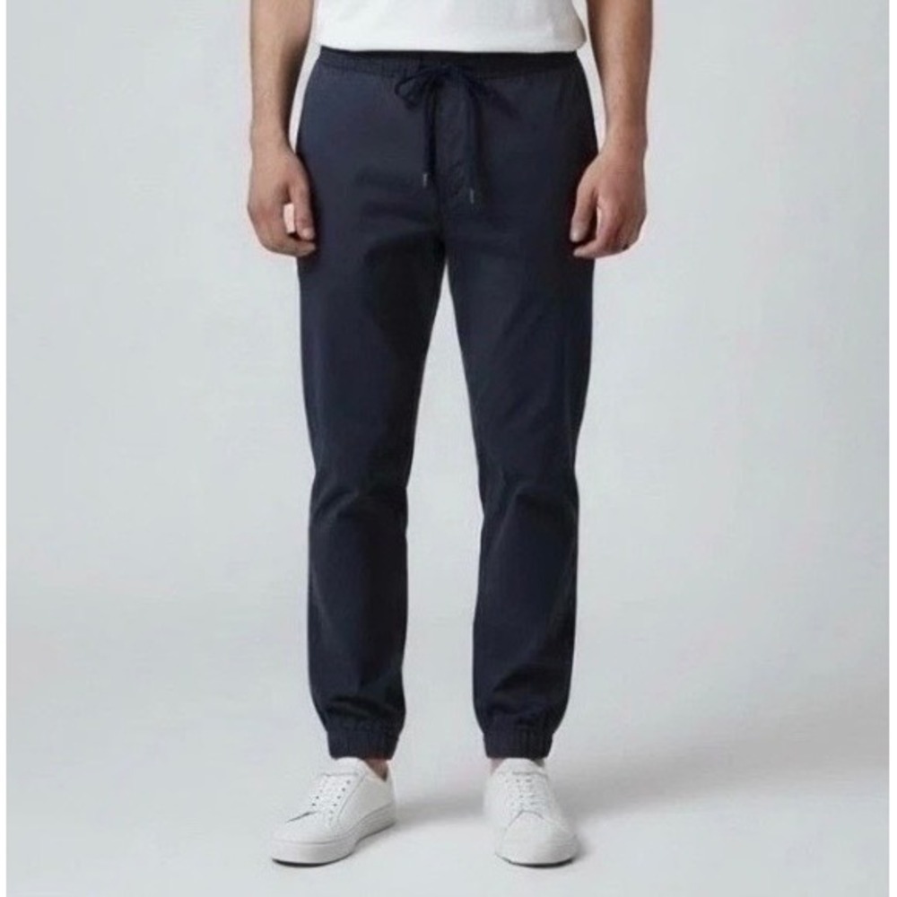 Proof Huckberry Nomad Jogger Pants Mens Small Navy Blue Tech Travel Athletic